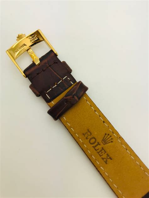 genuine rolex leather watch straps|Rolex watches with custom straps.